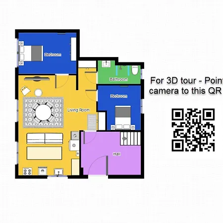 Aday - 2 Bedroom With Modern Kitchen And Free Parking 아파트 *
